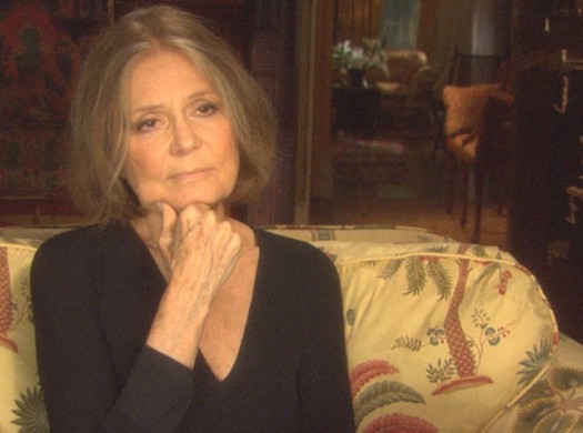 Gloria Steinem sat down for a four hour interview in her Manhattan apartment, nearly two hours of which are available here, organized by topic.