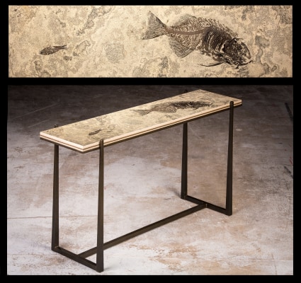 Large Fossil Console Table 0313 (SOLD)