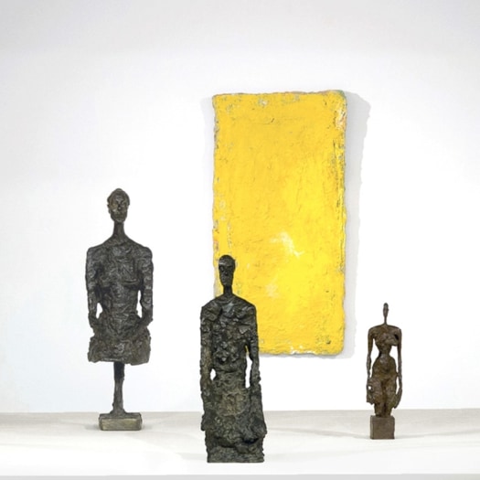 Giacometti, Twombly, West