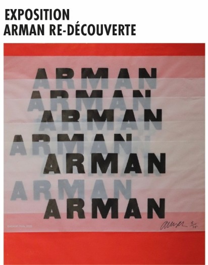 Re-découverte, hommage à Arman
