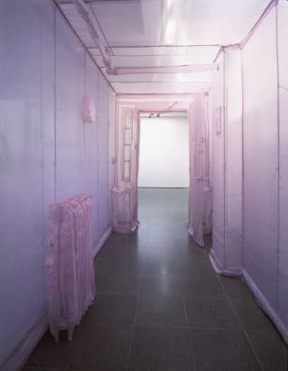 Do Ho Suh 348 West 22nd St. Apt. A, NY, NY 10011 (corridor), 2001 translucent nylon 96 1/2 x 66 1/4 x 488 1/4 in. Collection Martin Z. Margulies