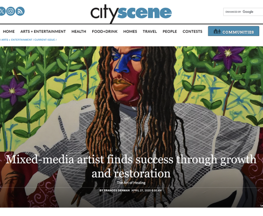 LaSahe Boyd Featured in Cityscene Magazine: The Art of Healing