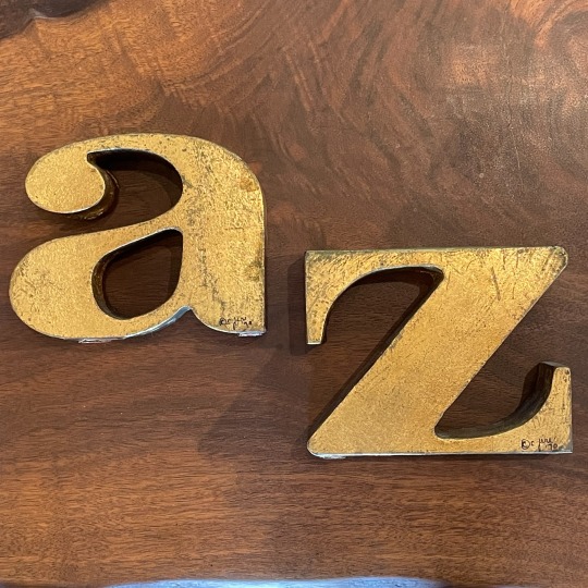 &quot;a to z&quot; Bookends