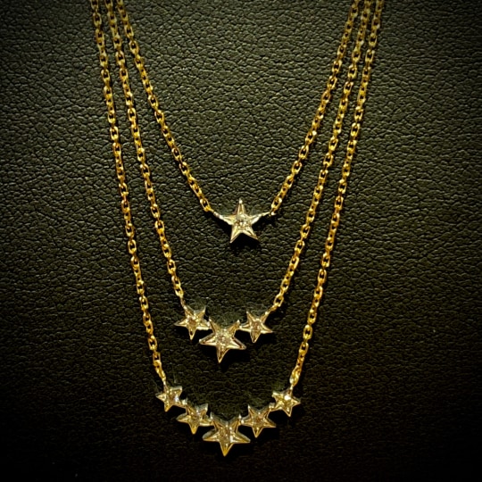 Layered Stars Necklace
