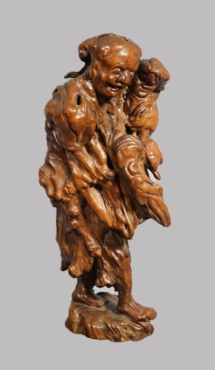 Chinese Figural Root Carving