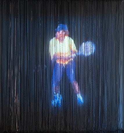 A New Hologram of Serena Williams at Martos Gallery