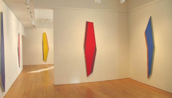 Kenneth Noland: Shaped Paintings 1981-82