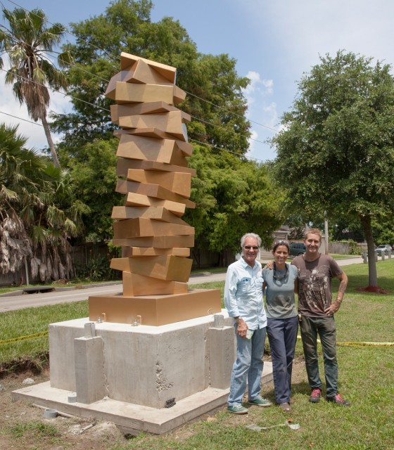 New Scuptures on Display in Kenner