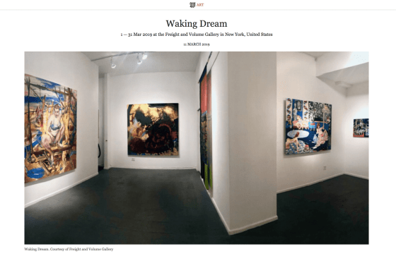&quot;Waking Dream&quot; featured in Wall Street International