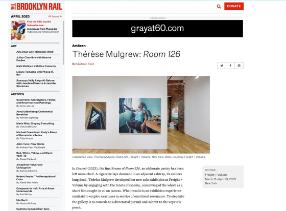 Thérèse Mulgrew: Room 126