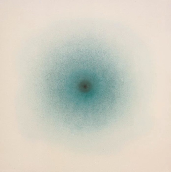 Shobha Broota Living Core 2007 Oil and acrylic on canvas  48 x 48 in.