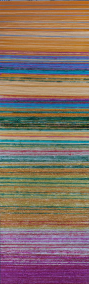 Shobha&nbsp;Broota  Untitled, 2022  Fabric and Wool  90h x 30w in
