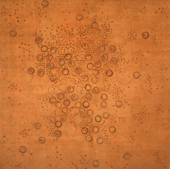 Arvind Bais UNTITLED 3 2007 Acrylic on canvas 33 x 33 in.