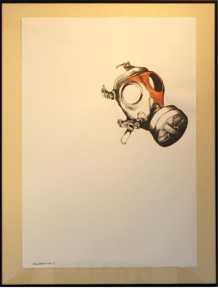 Promotesh Das Pulak Untitled 2 2016 Pencil and ink on paper 26.5 x 19.5 in