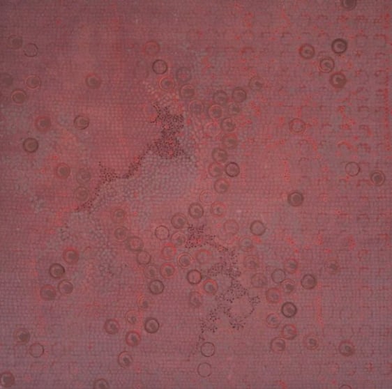 Arvind Bais UNTITLED 2 2007 Acrylic on canvas 33 x 33 in.