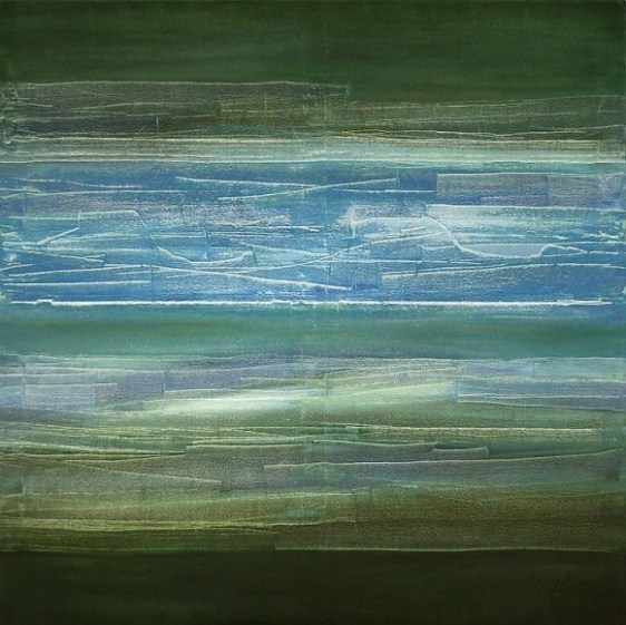 Basant Bhargava UNTITLED 3 2007 Oil on canvas 36 x 36 in.  SOLD