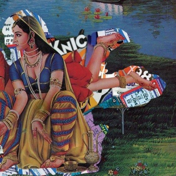 Himanshu Suri &amp; Chiraag Bhakta EAT PRAY THUG II (Ed. of 5) 2015 C-print on archival paper 18.5 x 18.5 in.