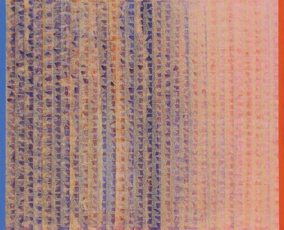 Akhilesh TRULY UNTITLED 2007 Acrylic on canvas 71.5 x 88 in.