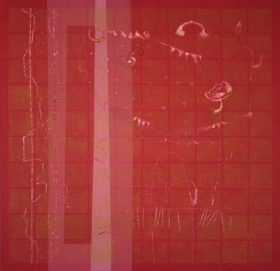 Surendra Pal Joshi UNTITLED 4 2007 Acrylic on canvas 60 x 60 in.