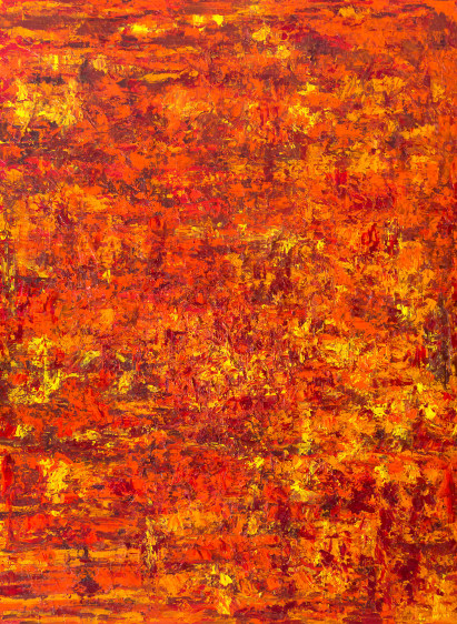 Sharmistha Ray CITY OF EROS 2012 Oil on canvas 96 x 72 in.