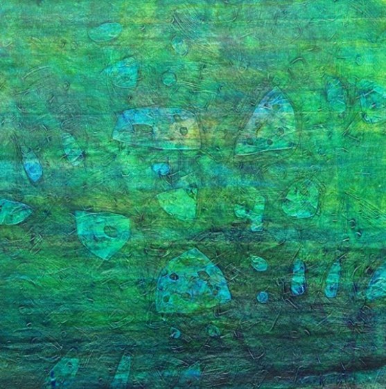 UNTITLED 10 2008 Acrylic on canvas 32 x 32 in.