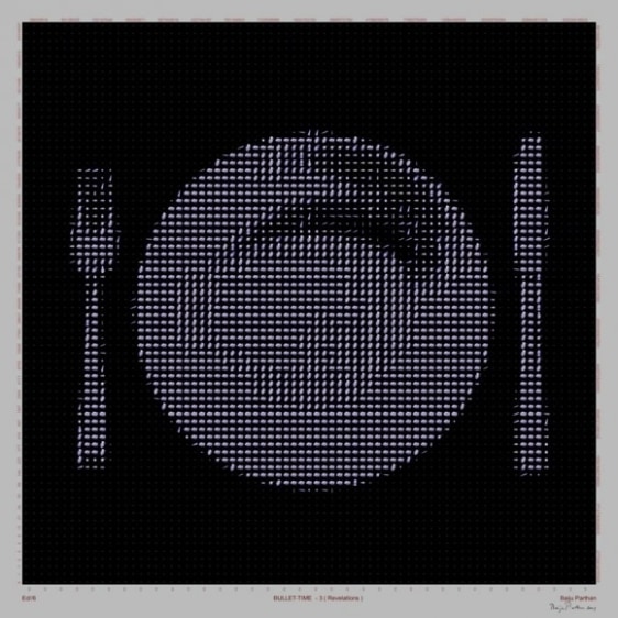 Baiju Parthan BULLET TIME (REVELATIONS) 2009 C-print on metallic paper 43 x 43 in.