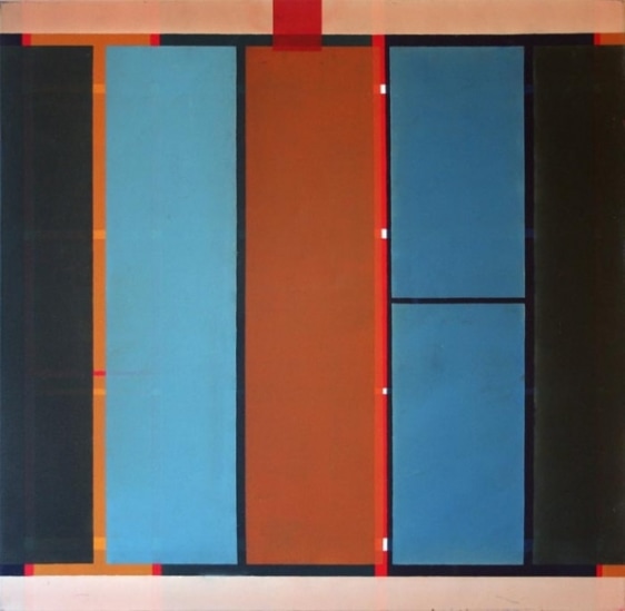 Rafique Shah UNTITLED 1 2007 Oil on canvas 48 x 48 in.