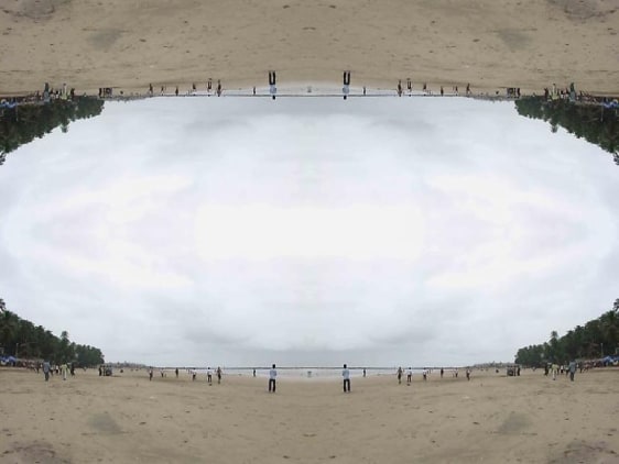 Darshana Vora EARTH OVER SKY 1 (COMPLEXITY SERIES) 2009 Digital print on hahnemuhle paper 48 x 60 in.  NFS