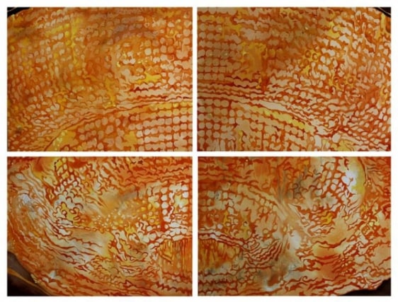 Nitin Mukul CHANDELIER 2010 Acrylic, oil and tea stain on canvas 74 x 98 in.