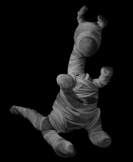 Adeel uz Zafar Antagonist 1 / Dragon 2015 Engraved drawing on plastic vinyl 60 x 49 in.