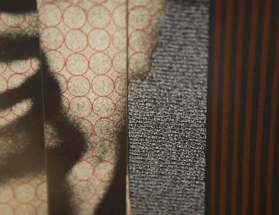 Aisha Hussain ASSASSINATION 2008 Ink and collage on wasli 30 x 22 in.