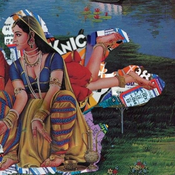 Himanshu Suri &amp; Chiraag Bhakta EAT PRAY THUG II (Ed. of 5) 2015 C-print on archival paper 18.5 x 18.5 in.