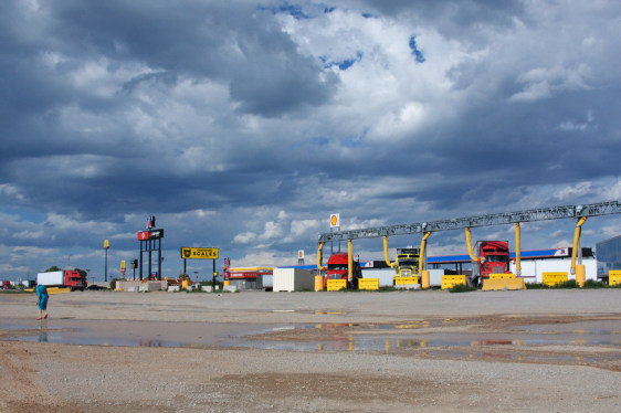 Mariam Ghani &amp; Erin Ellen Kelly Landscape Studies: New Mexico 2008-10 1-channel HD video with quadrophonic sound 22:10 min.