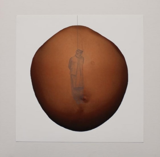 Farida Batool SONGS OF LOVE 6 2009 Multi-media on archival paper 18 x 18 in.