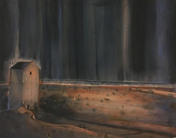 Sujith SN Untitled 3 2016 Watercolor on paper 10 x 13 in