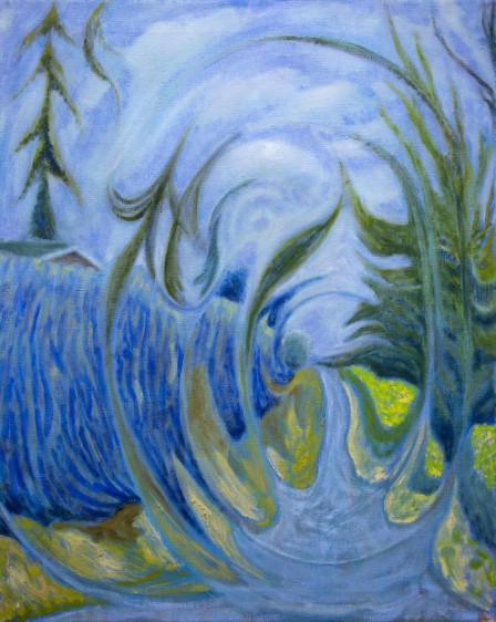 Alex&nbsp;McAdoo, Clouds Over Edgemoor, 2023