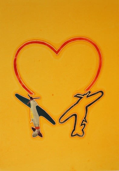 Sana Arjumand LET'S GIVE EACH OTHER SPACE - 1 2009 Monotype 21 x 17.5 in.