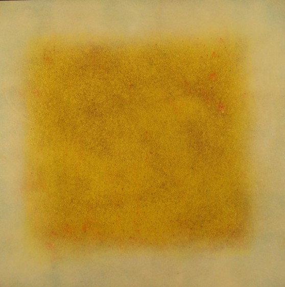 Natvar Bhavsar SAMAGRA 2014 Oil on canvas 54 x 54 in.