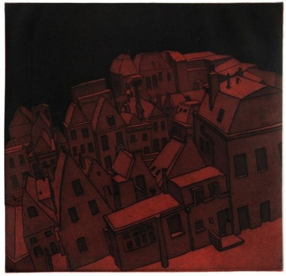 Damon Kowarsky LEIDEN [NIGHT] 2012 22.5 X 23.5 cm.