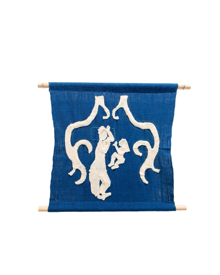 kanta-zero, 2025, Indigo kala cotton