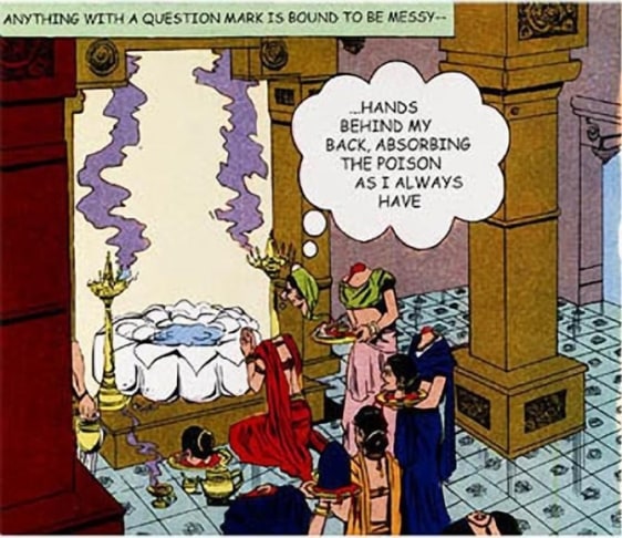 Chitra Ganesh UNTITLED (SACRIFICE) (Ed. 5/5) 2005 Digital C-print on paper 23.5 x 27.5 in.