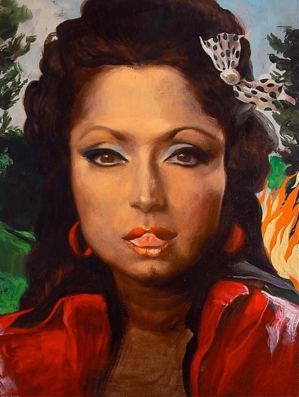 Salman Toor PINKIE 2012 Oil on linen 18 x 24 in.