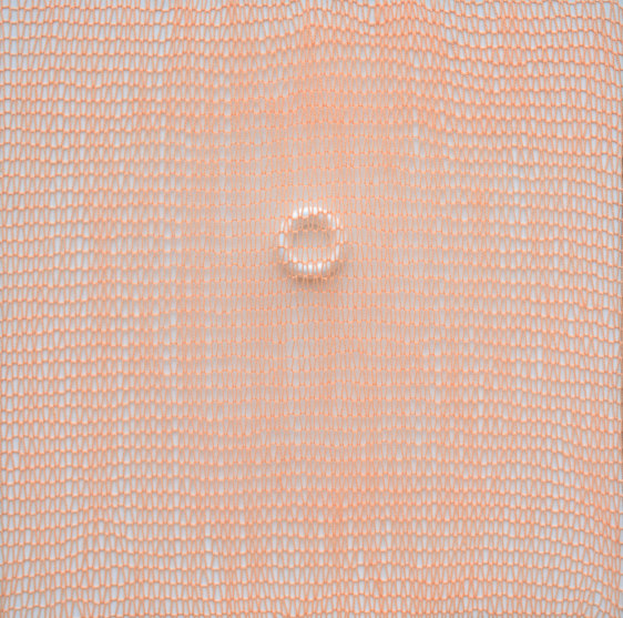 Shobha Broota, Untitled (Pink).&nbsp;Wool on canvas,&nbsp;30h x 30h in.