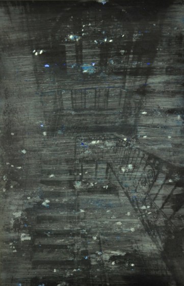 M. Pravat  Untitled (19)  2016  Mixed media on paper  8 x 12 in.