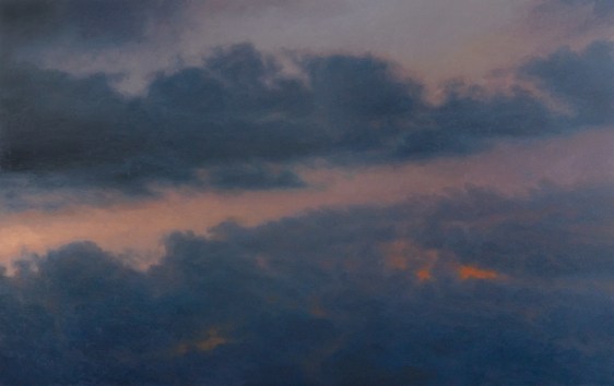 Towards Oblivion, 2023 Oil on canvas 90h x 144w in