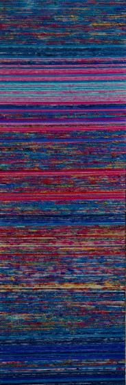 Shobha&nbsp;Broota  Untitled, 2022  Fabric and Wool  90h x 30w cm