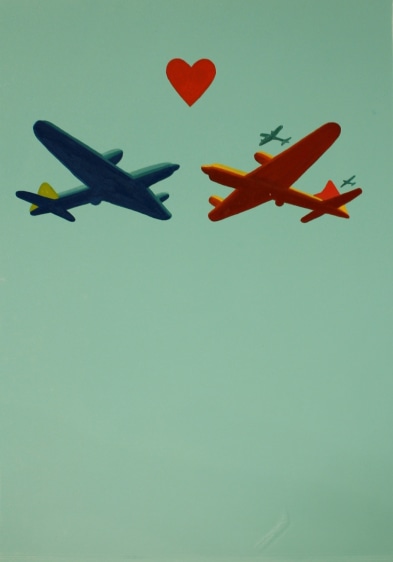 Sana Arjumand LET'S GIVE EACH OTHER SPACE - 5 2009 Monotype 21 x 17.5 in.