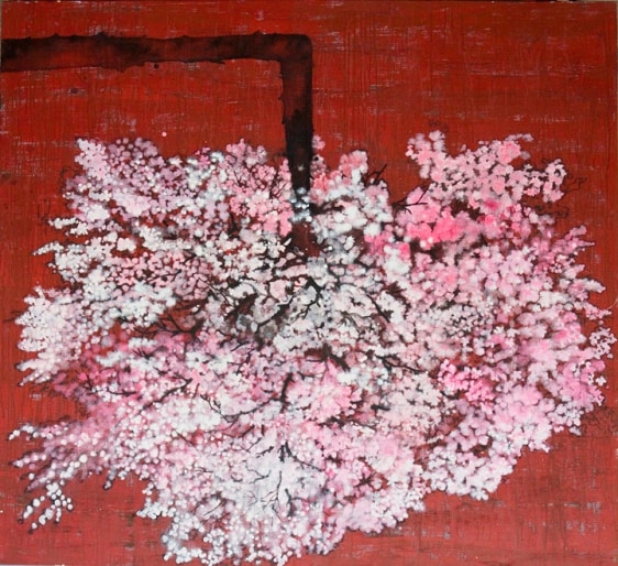 G. R. Iranna BLOSSOM 2013 Acrylic on canvas 66 x 72 in.