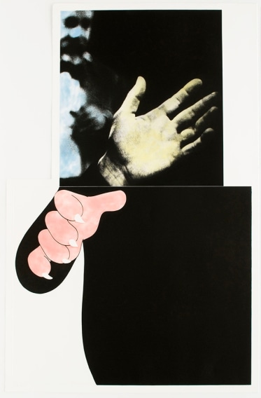 Two Hands (With Distant Figure), 1989-90