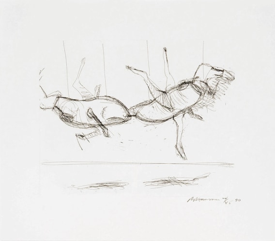 Untitled (C.65), 1989-90&nbsp;, hardground etching